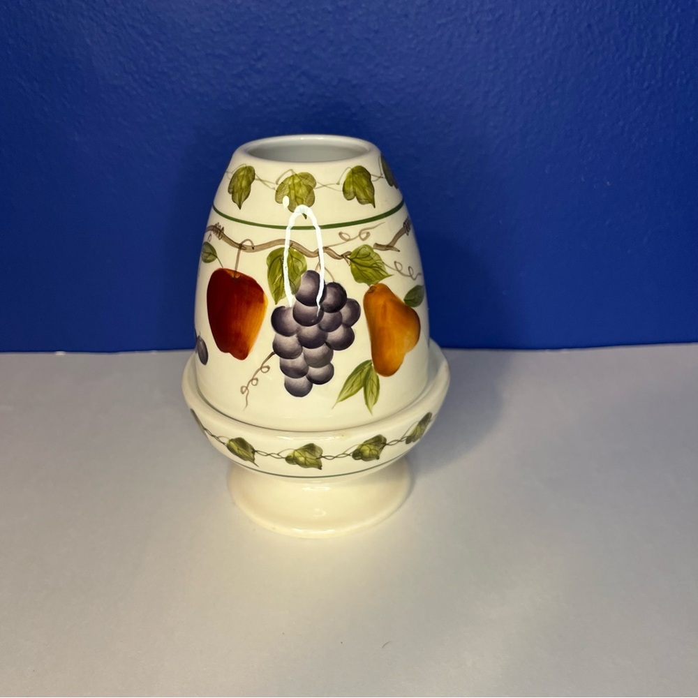 VINTAGE HOME INTERIORS "SONOMA VILLA"  2-PIECE FAIRY LAMP FRUIT & LEAVES DESIGN - Picture 11 of 14